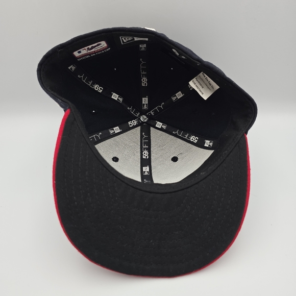 New Era 59Fifty Washington Nationals Fitted Hat Size 6 5/8 - Picture 4 of 5